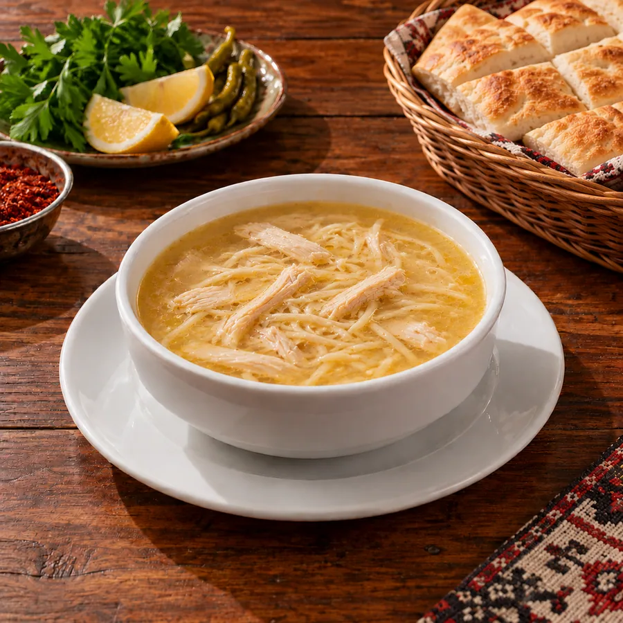 Tavuk Suyu Çorbası — Urfalı Şehzade